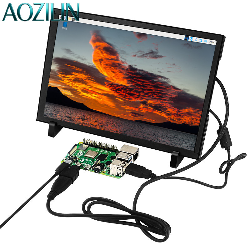 AOZILIN 5/7/10.1 Inch IPS HDMI - огляд і ціна Raspberry Pi 10.1 Inch Capacitive Touch Screen Ips