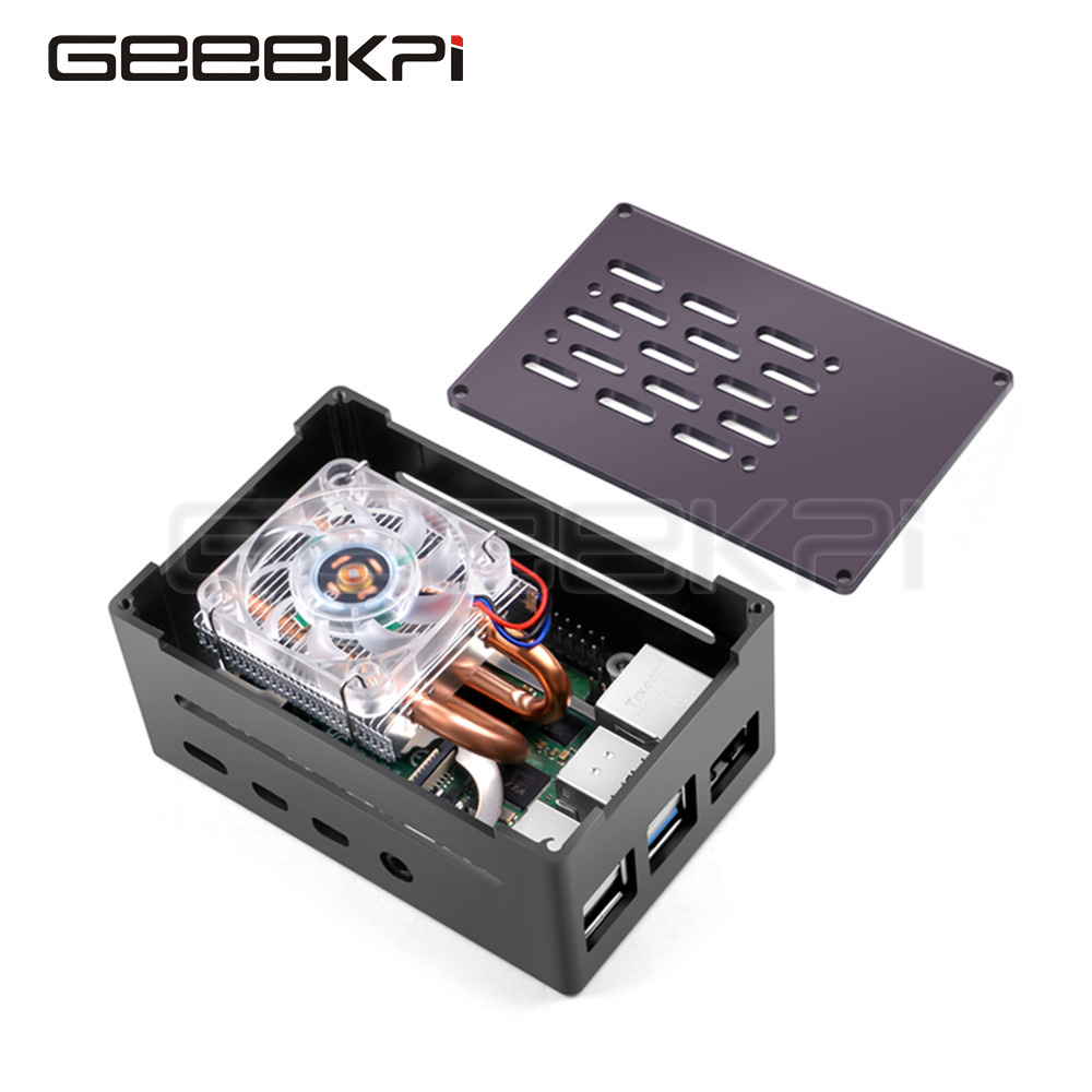 GeeekPi  Aluminum Brick Case B - огляд і ціна Argon One V3 M.2 Nvme Case
